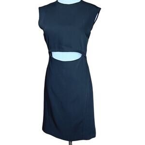 PUBLIC SCHOOL Whimsygoth Dress Coquette‎ Midriff Cutout Witchy 0 XS Cap Sleeves